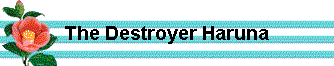 The Destroyer Haruna